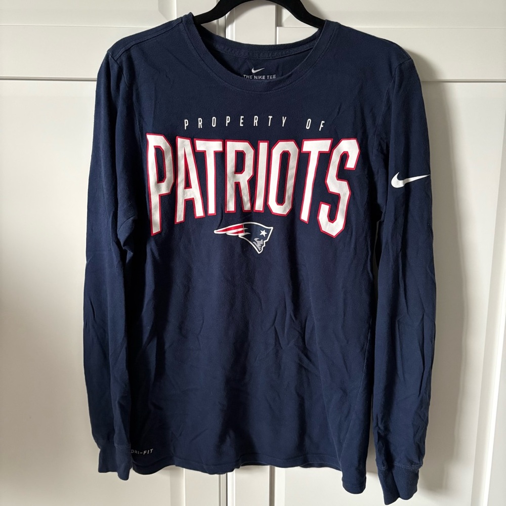 PATRIOTS NIKE long sleeve sweater Size S
